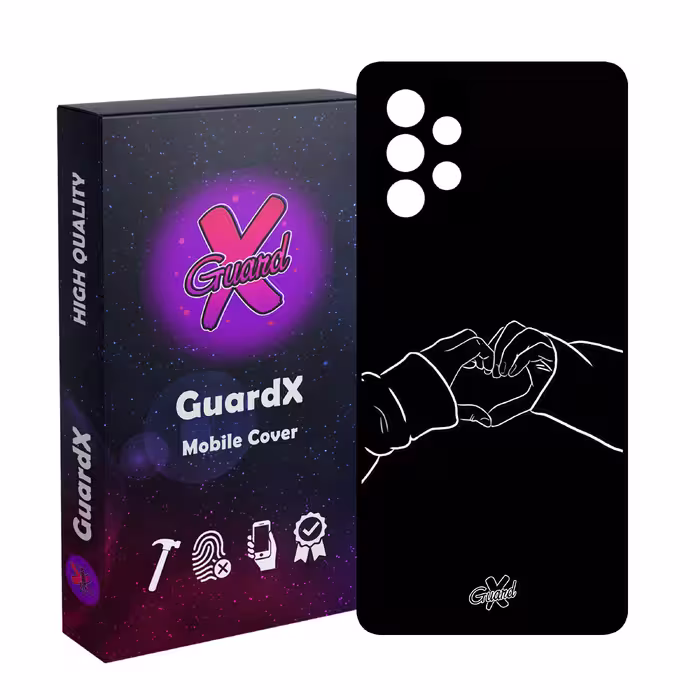 کاور گارد ایکس طرح Love مدل Glass10517 مناسب برای گوشی موبایل سامسونگ Galaxy A32 4G