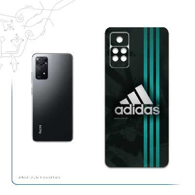 برچسب پوششی ماهوت مدل adidas-Logo مناسب برای گوشی موبایل شیائومی Redmi Note 11 Pro