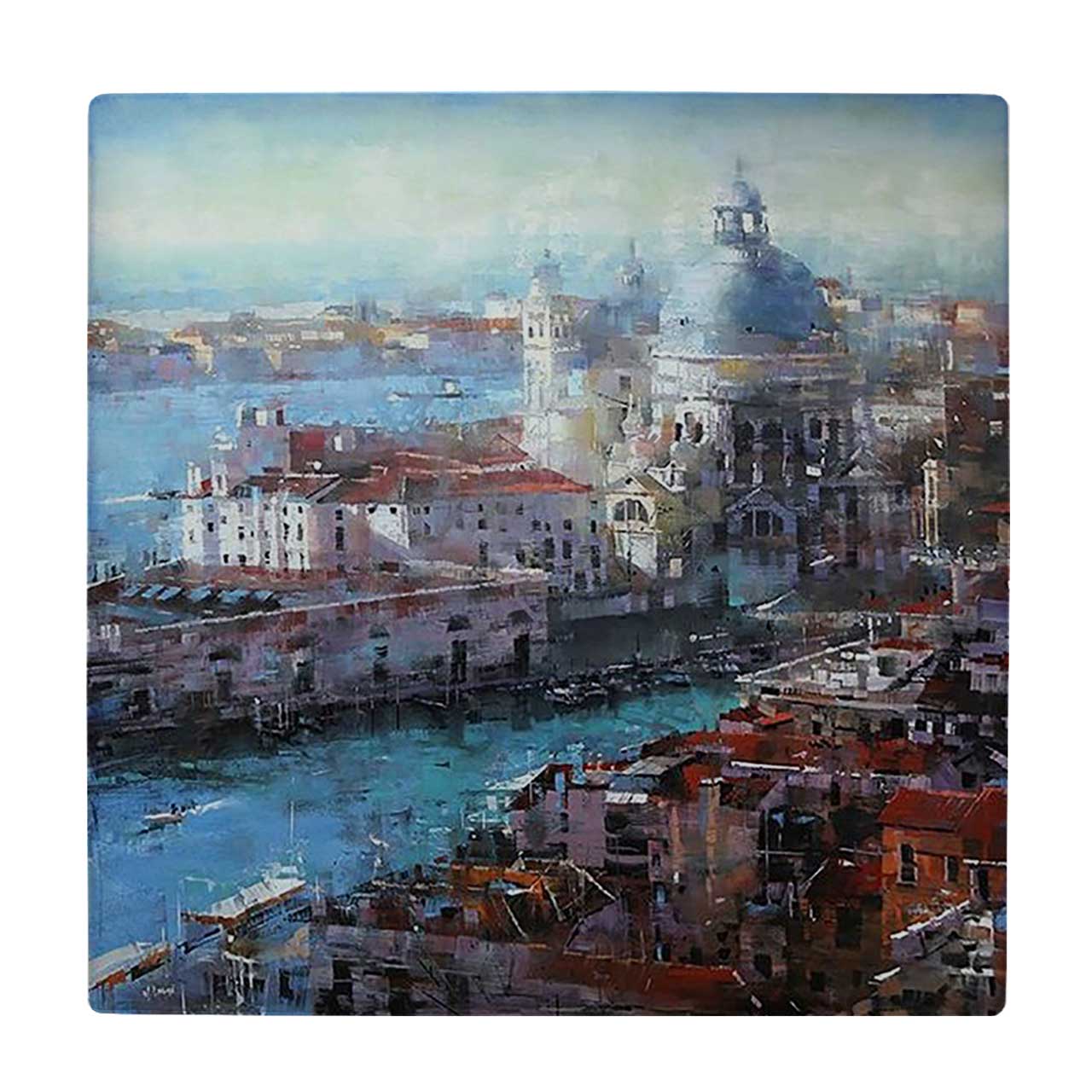  کاشی کارنیلا طرح شهر ونیز کد wkk1692