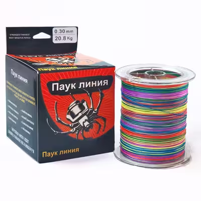 نخ ماهیگیری پینک پانیا مدل BRAID-7col-300 سایز 0.30 میلی متر
