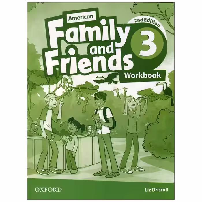 کتاب American Family and Friends 3 Digest Size اثر Naomi Simmons انتشارات OXFORD