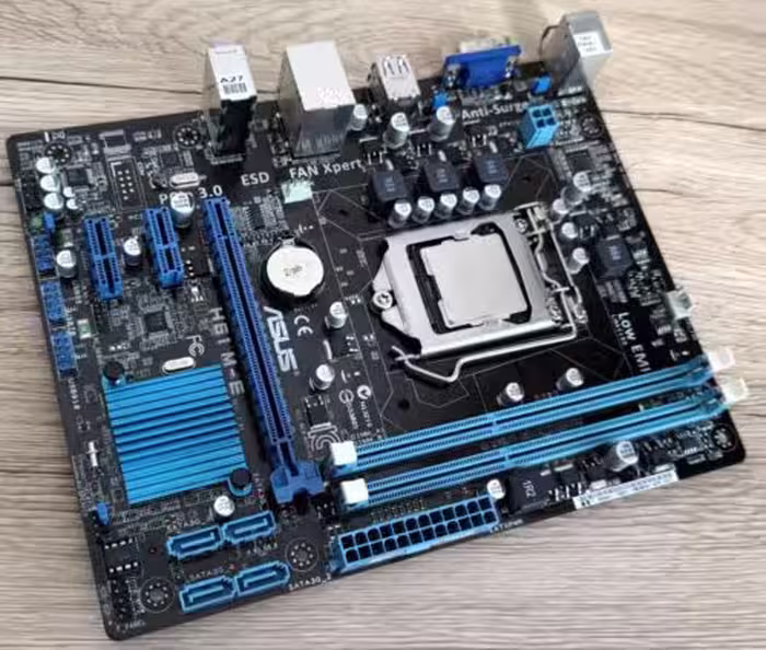 باندل سوکت 1155 | مادربرد ASUS H61 به همراه Intel G2020 و فن