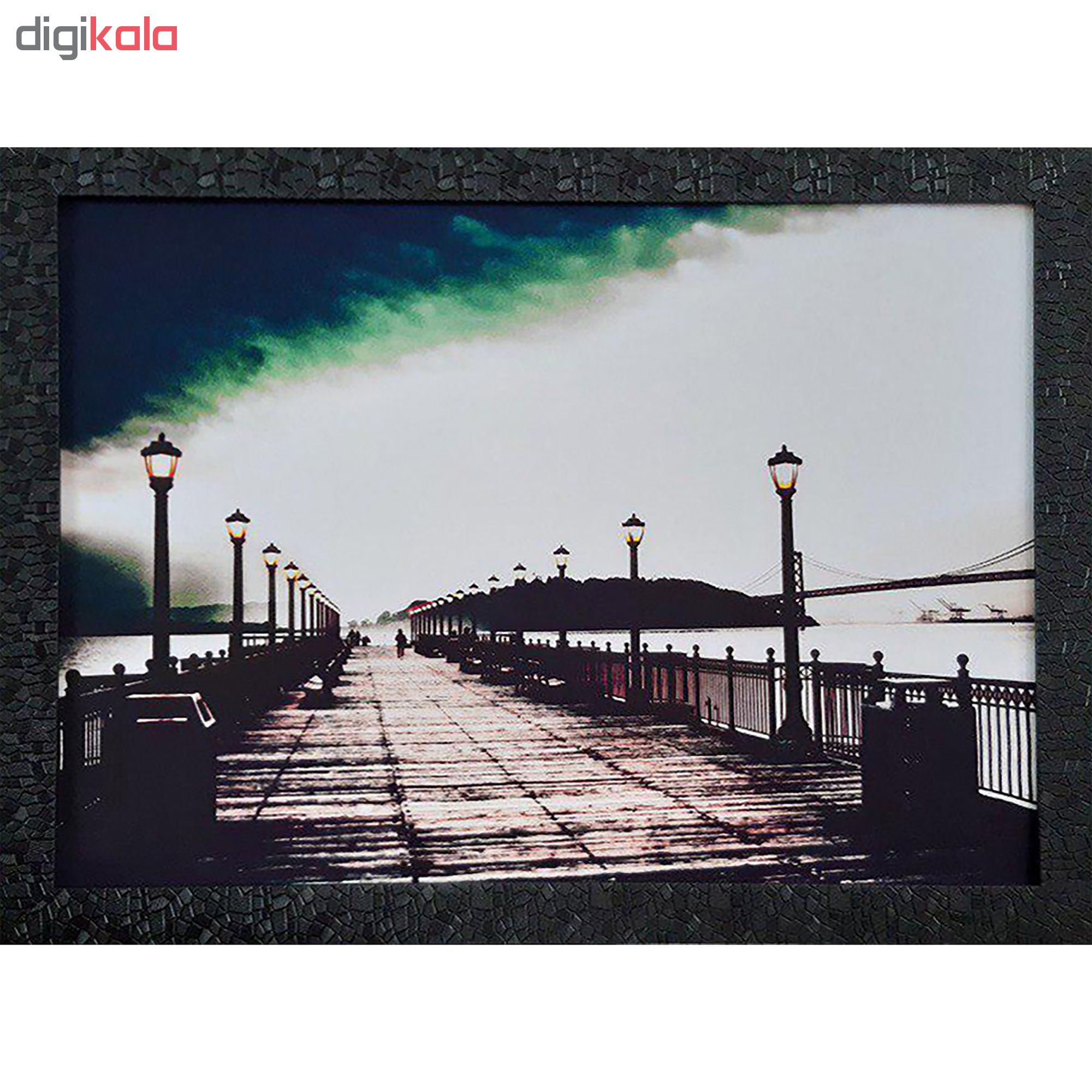 تابلو نوری طرح اسکله کد sh-201