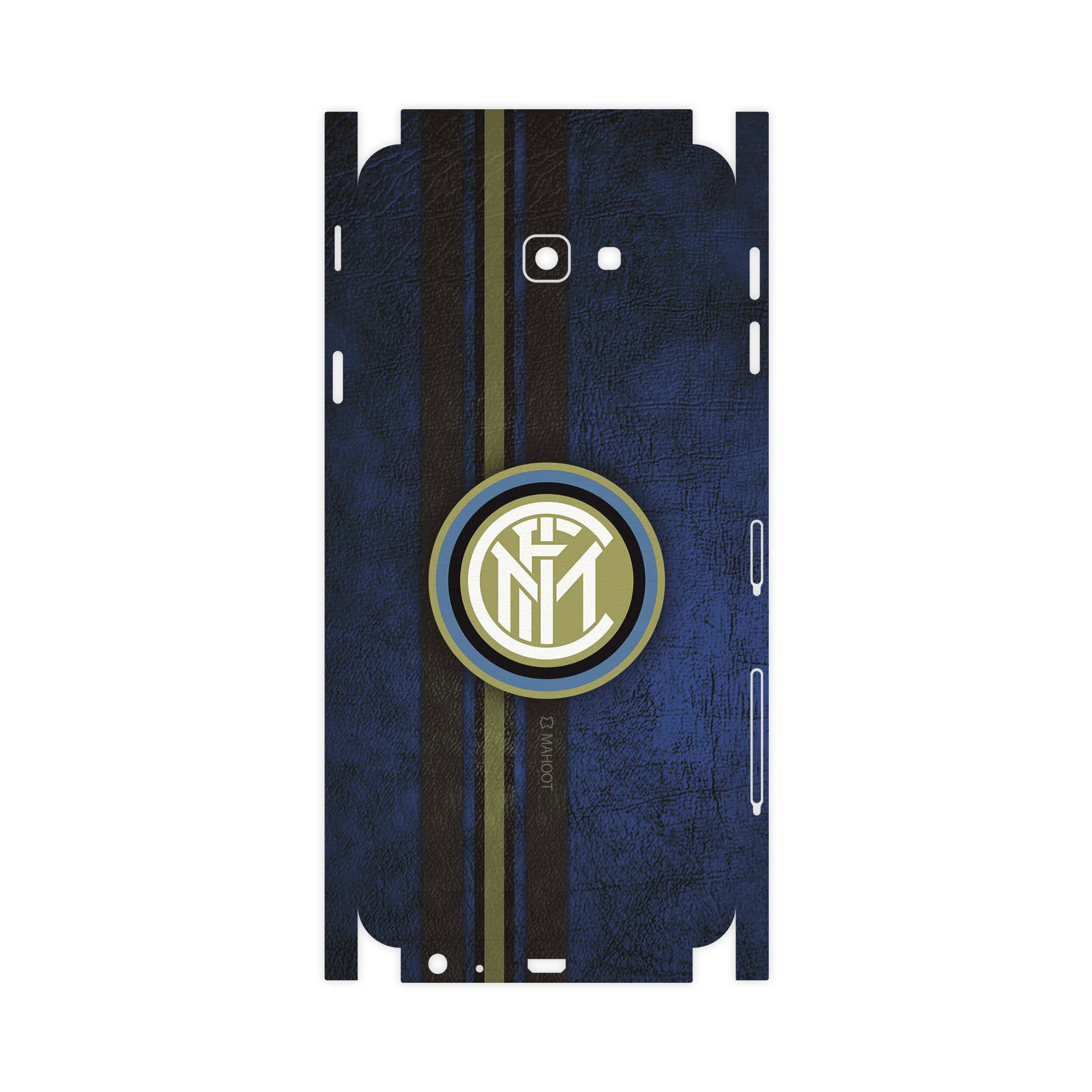 برچسب پوششی ماهوت مدل Inter-Milan-FC-FullSkin مناسب برای گوشی موبایل سامسونگ Galaxy J4 Plus