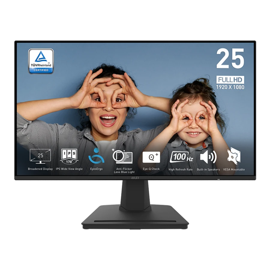 مانیتور 24.5 اینچ ام اس آی MSI Pro MP252 | فروشگاه گیمینگ تکاف