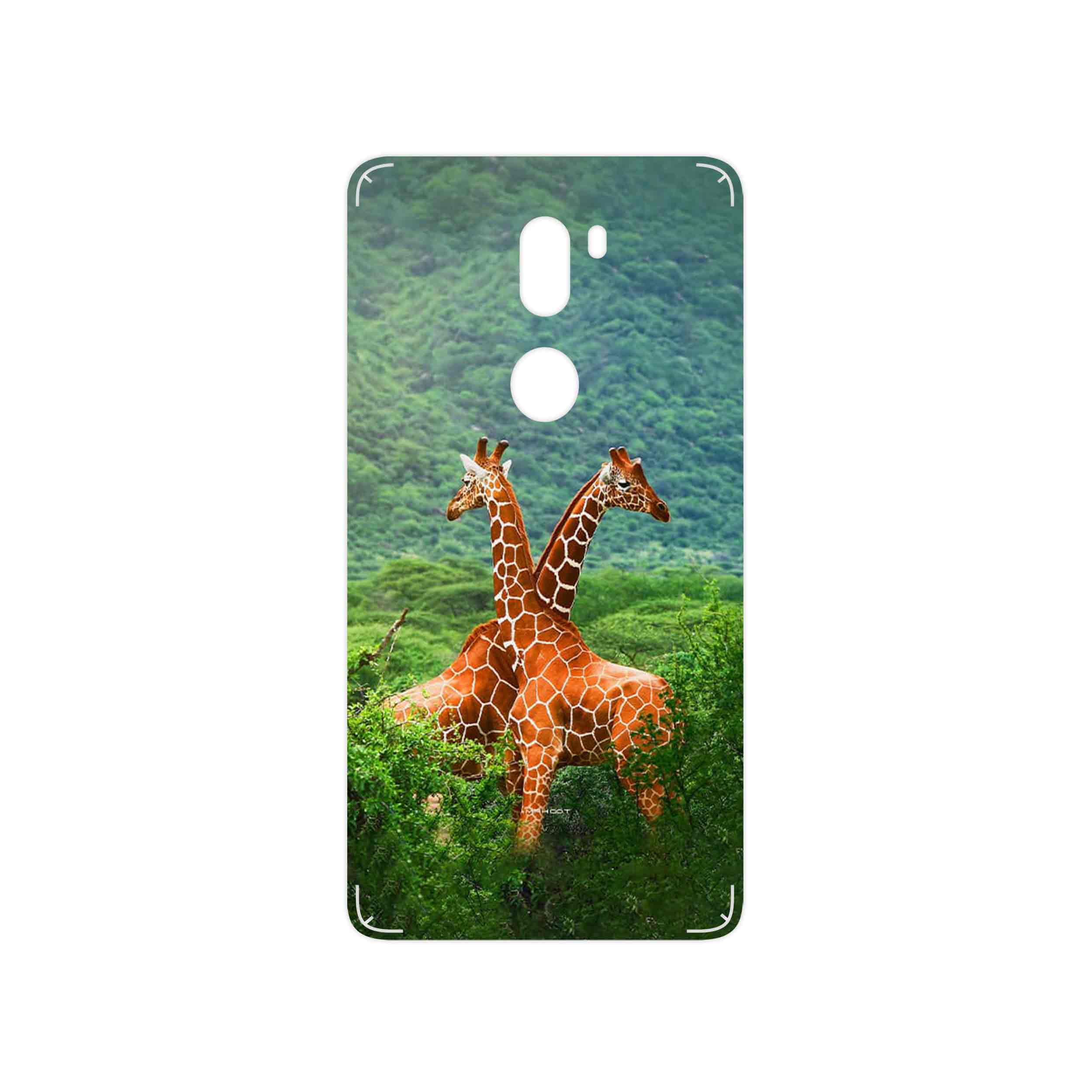 برچسب پوششی ماهوت مدل Giraffe مناسب برای گوشی موبایل شیائومی Mi 5s Plus