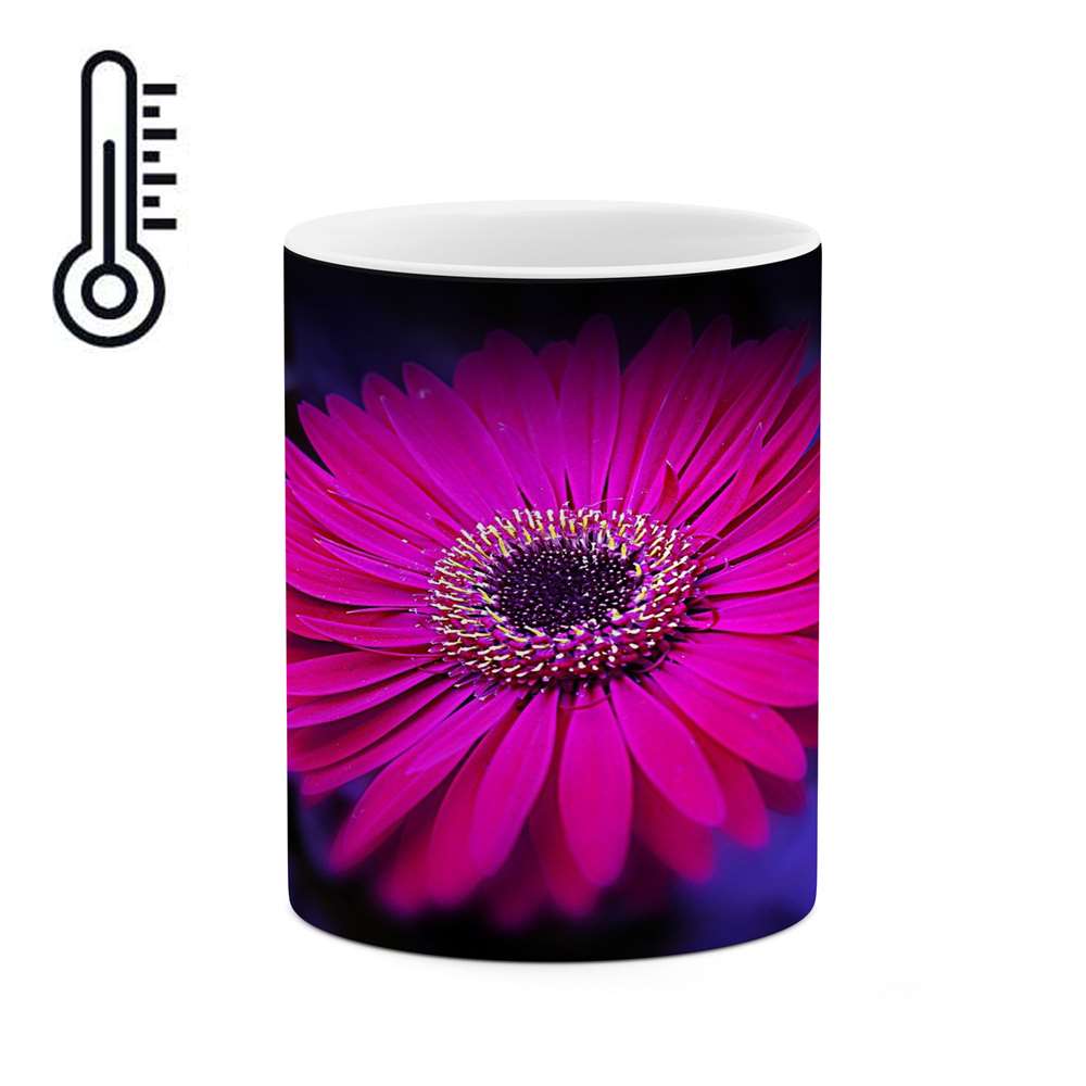 ماگ حرارتی کاکتی طرح گل مدل mgh16670