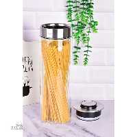 بانکه شیشه ای در استیل 29 سانت یونیک کد 1700