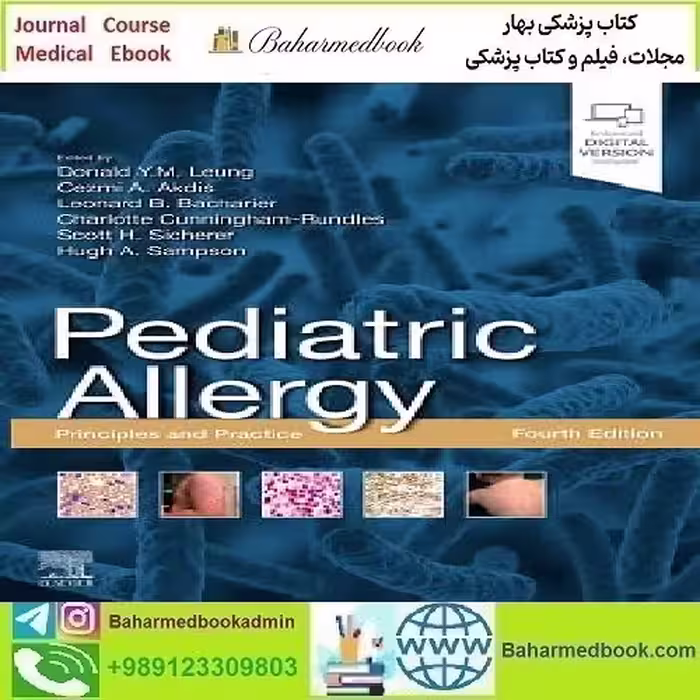 Pediatric Allergy Principles and Practice 2021 TRUE PDF price 3€ - کتاب پزشکی بهار
