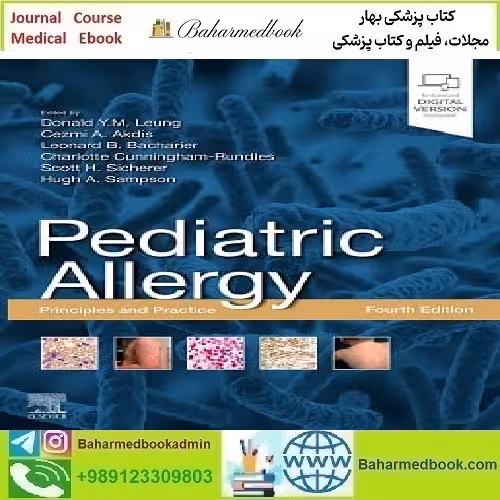 Pediatric Allergy Principles and Practice 2021 TRUE PDF price 3€ - کتاب پزشکی بهار