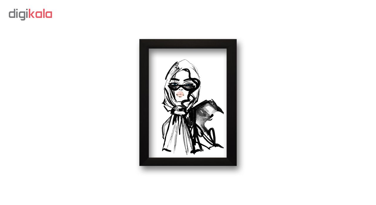 تابلو هیلما گالری کد HAP1756 BLACK