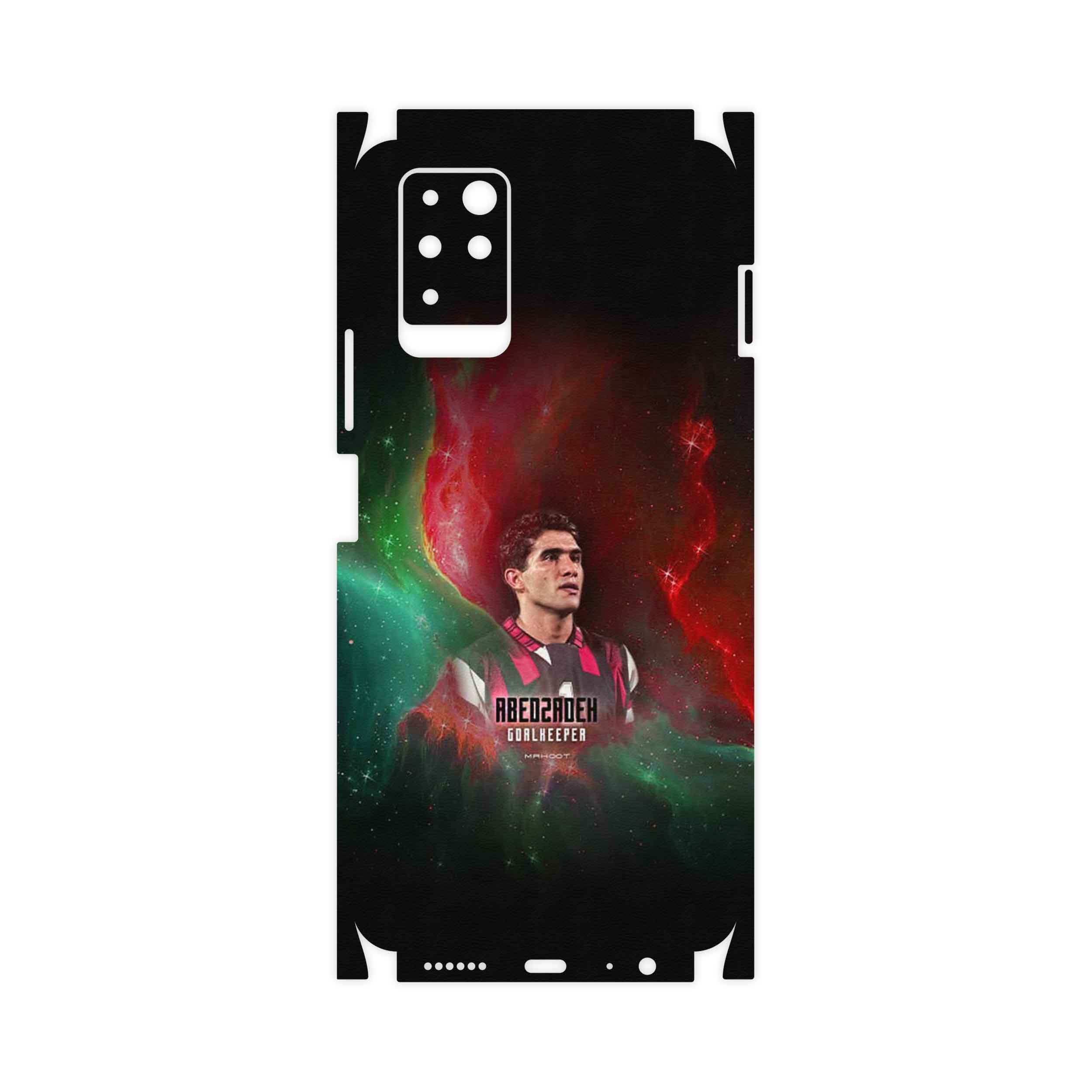 برچسب پوششی ماهوت مدل Ahmad Reza Abedzadeh-FullSkin مناسب برای گوشی موبایل اینفینیکس Note 10