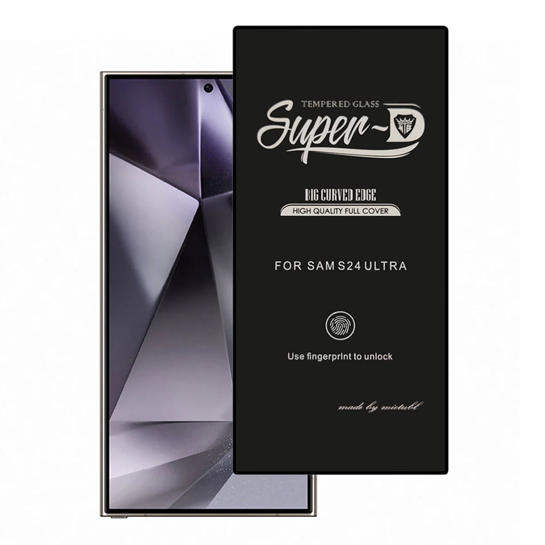 خرید و قیمت گلس گوشی سامسونگ Galaxy S24 Ultra مدل Super D