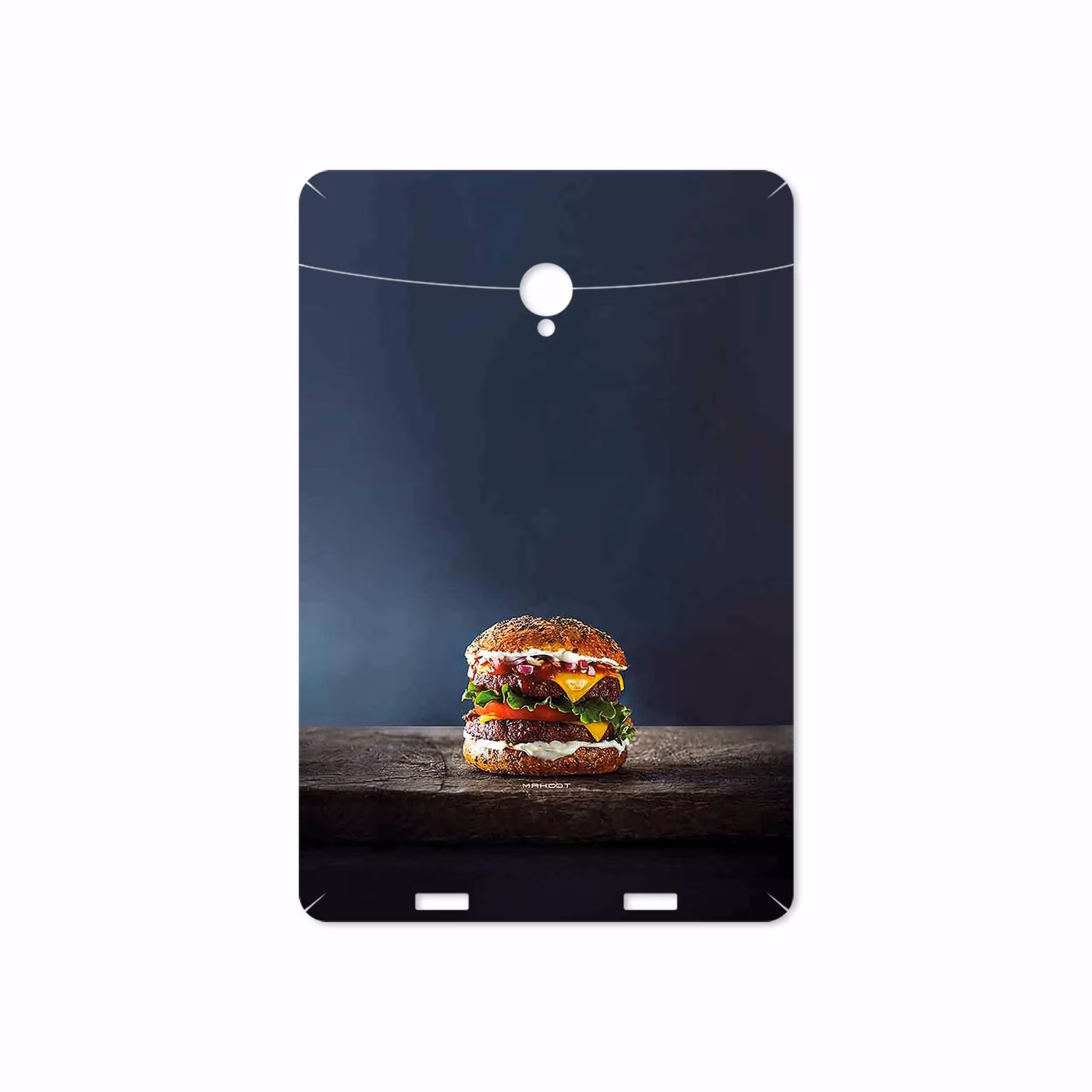برچسب پوششی ماهوت مدل Hamburger مناسب برای تبلت وریکو Unipad