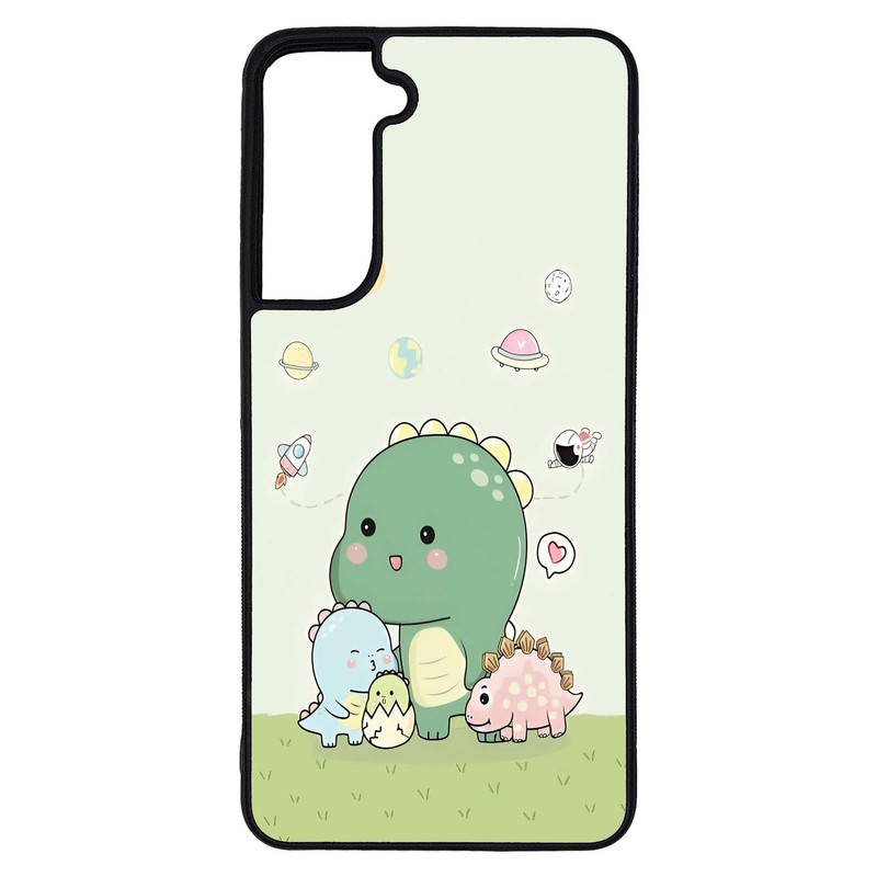 کاور طرح بچه دایناسور کد G-134 مناسب برای گوشی موبایل سامسونگ Galaxy S21 FE | دیجی قاب دونی