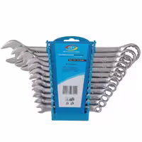 مجموعه 12 عددی آچار یکسر تخت و یکسر رینگی بی اس کد 00
