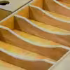 نظم دهنده قاشق و چنگال نظم لوکس  مدل NLOT3-80