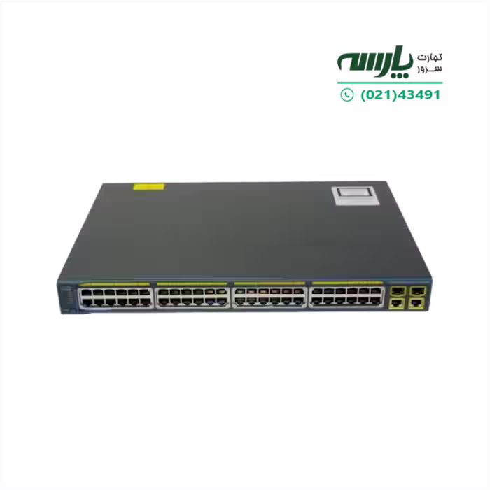 سوئیچ شبکه مدیریتی سیسکو 48 پورت WS-C2960-48PST-L