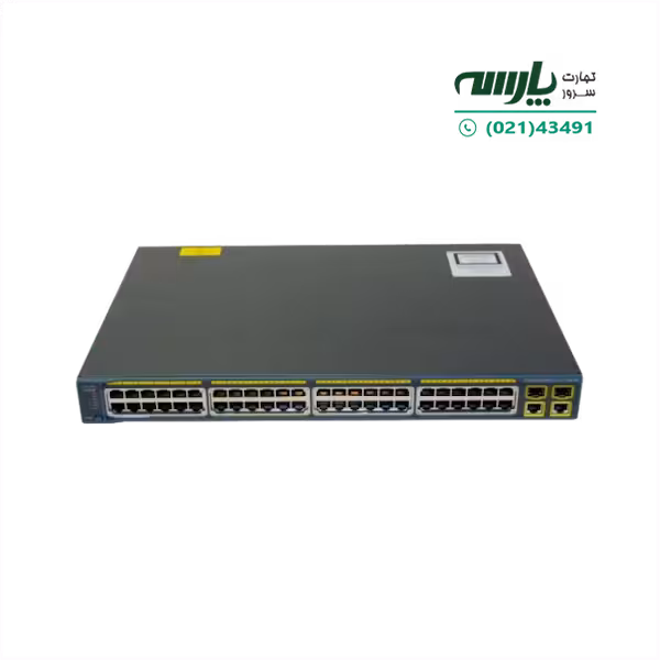 سوئیچ شبکه مدیریتی سیسکو 48 پورت WS-C2960-48PST-L
