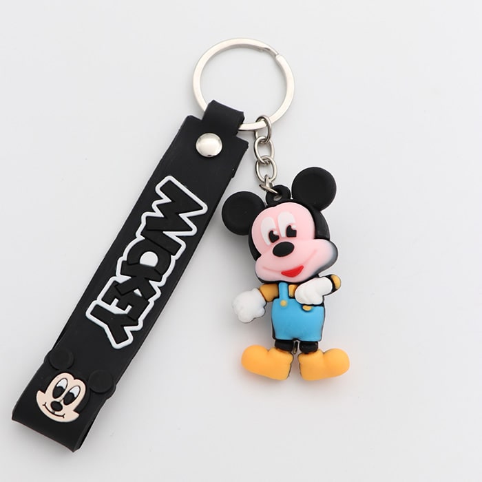 جاکلیدی آویز کیف سیلیکونی میکی موس پسر آبی 32774