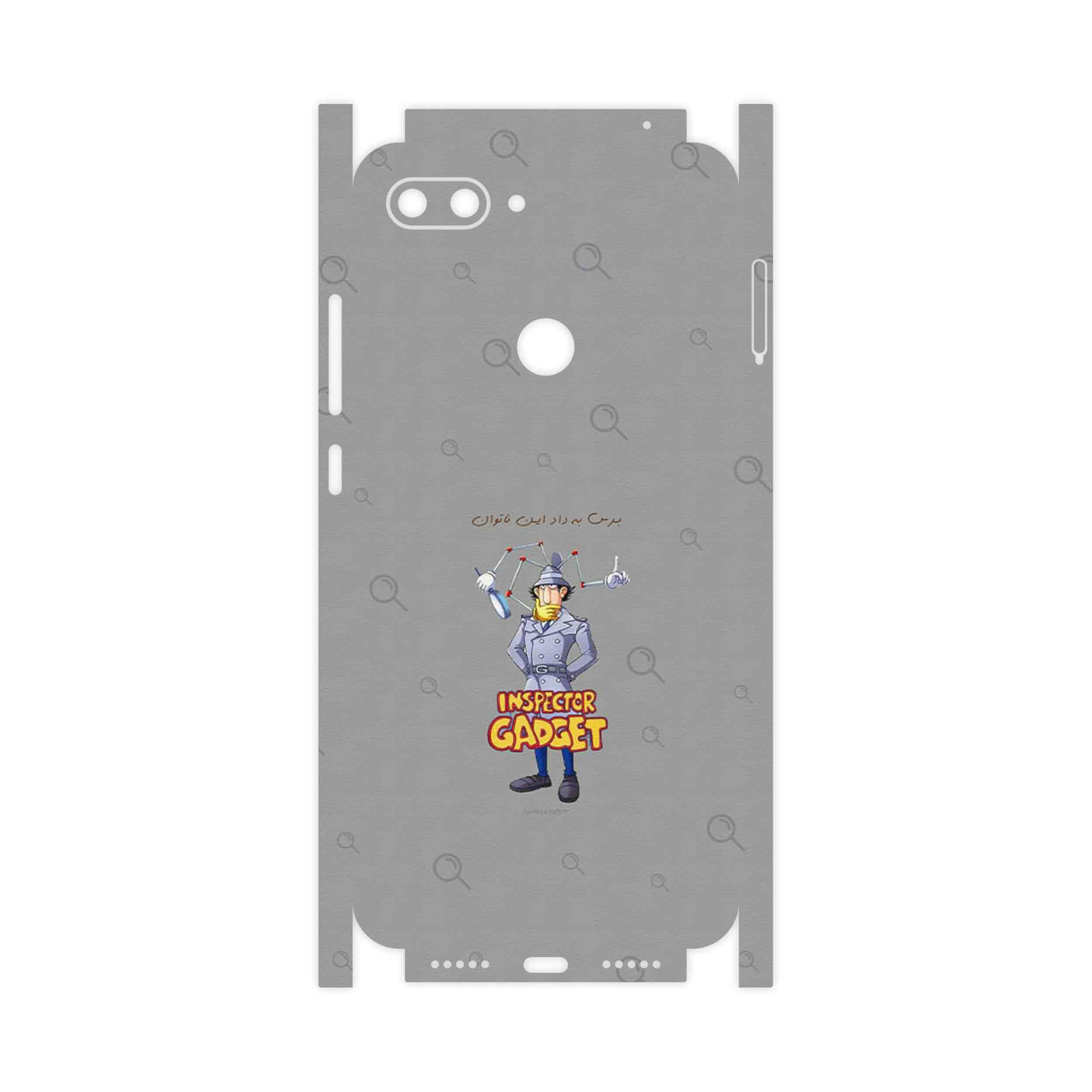 برچسب پوششی ماهوت مدل Inspector Gadget-FullSkin مناسب برای گوشی موبایل شیائومی Mi 8 Lite