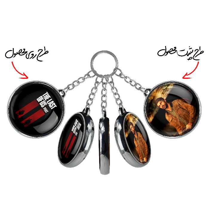 جاکلیدی خندالو طرح The Last Of Us مدل دوطرفه کد 48714872