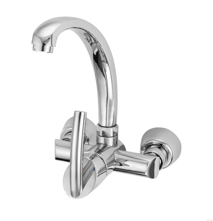 شیر ظرفشویی قهرمان مدل تنسو 2 - کروم