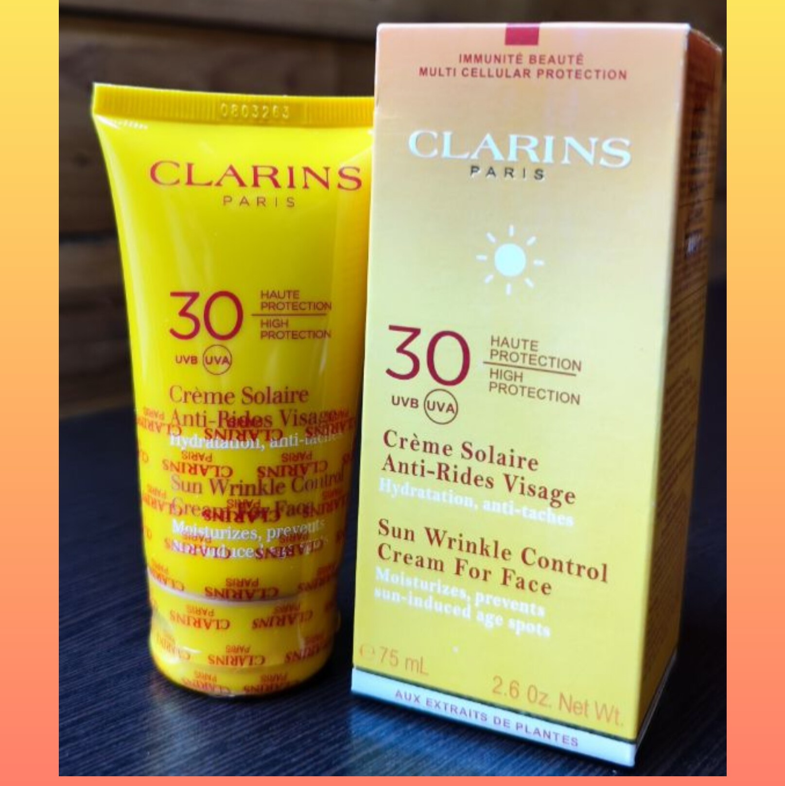 کرم ضد آفتاب 75ML اصل فرانسوی برند CLARINS.     