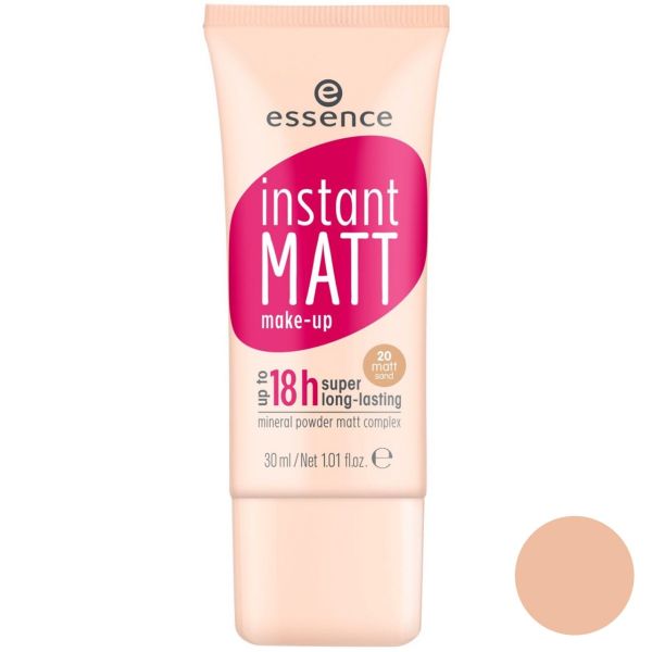 کرم پودر اسنس مدل Instant Matt شماره 20 حجم 30 میلی لیتر | فروشگاه اینترنتی تاتا کالا