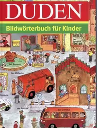 Duden Bildworterbuch fur Kinder  فرهنگ لغت تصویر  برای کودکان