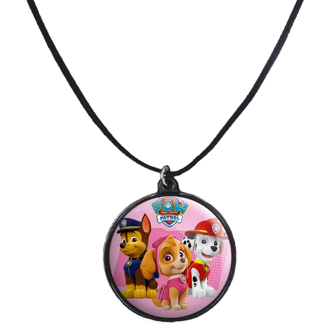 گردنبند پرمانه طرح سگ های نگهبان کد pmb.1948 مدل دو طرفه