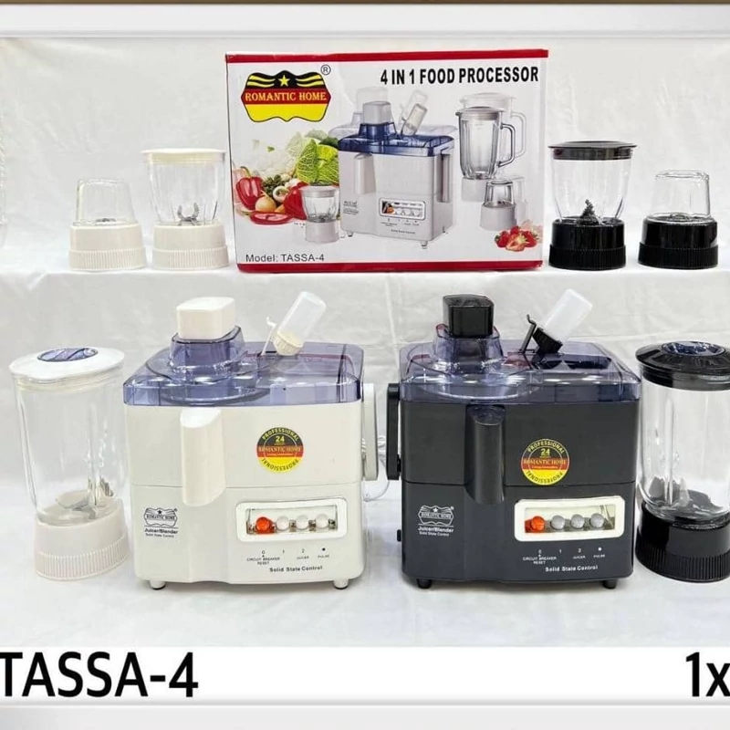 ابمیوه گیری چهارکاره لاکی برند معتبر رومانتیک با پارچ شیشه ای