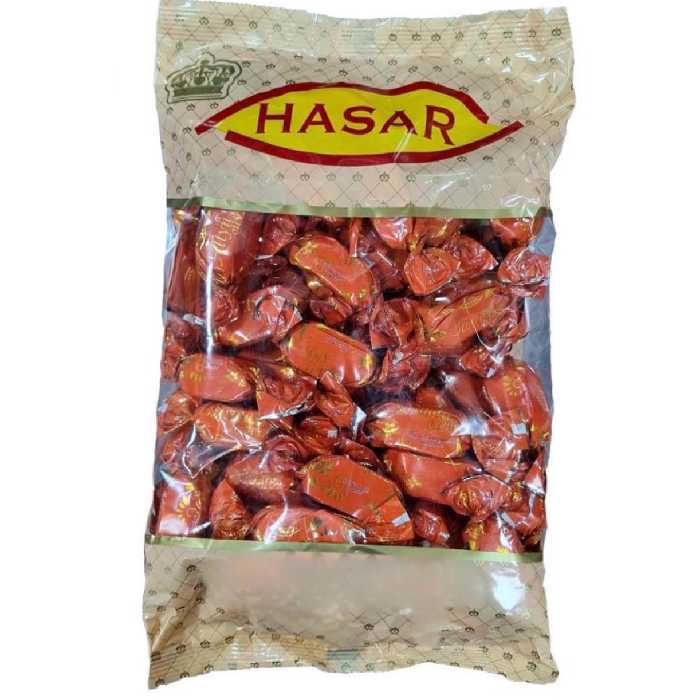 شکلات پذیرایی هاسار hasar نارنجی مدل Altyn Guyz بسته 1 کیلویی