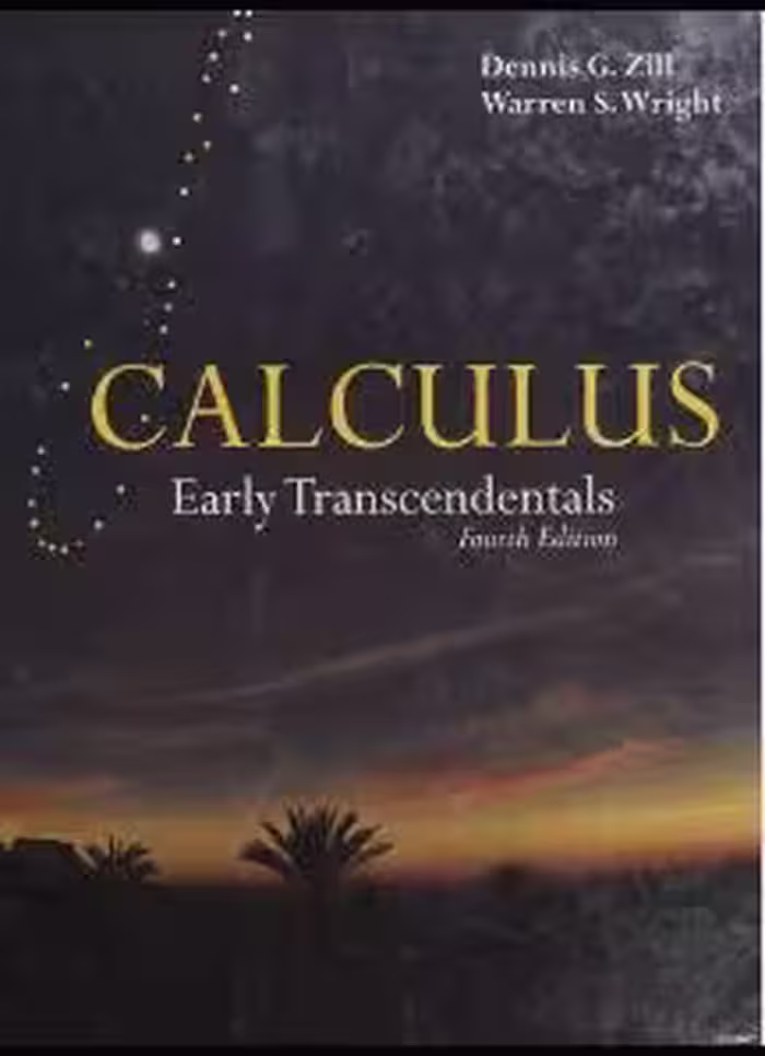 خرید و دانلود نسخه کامل کتاب Calculus : early transcendentals BY Zill - Pdf