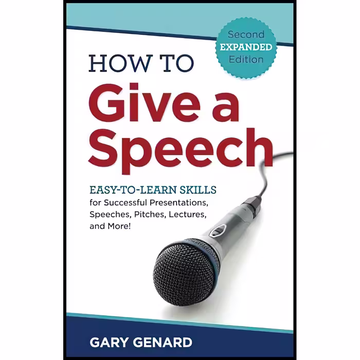 کتاب How to Give A Speech اثر Gary Genard انتشارات تازه ها