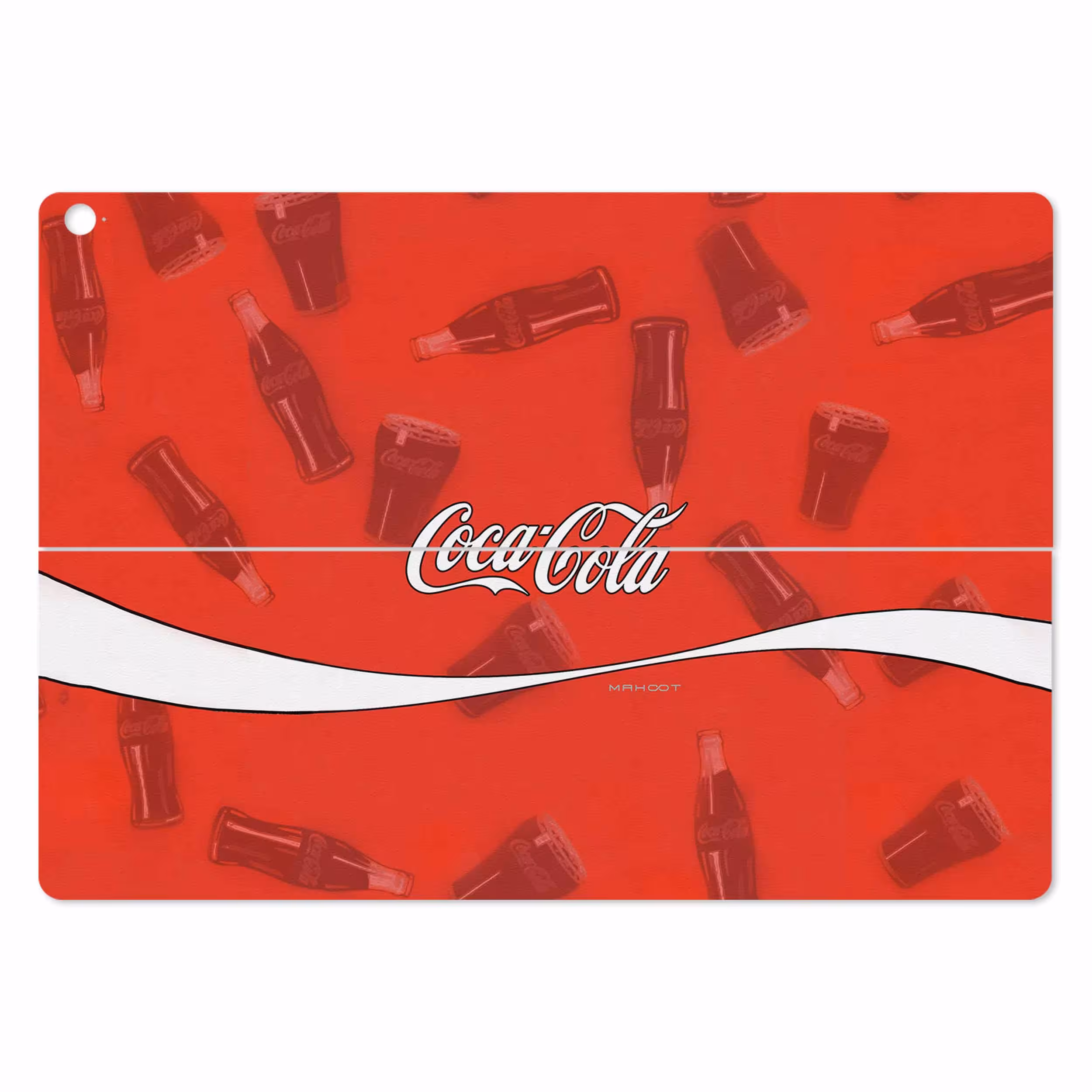 برچسب پوششی ماهوت مدل Coca-Cola-Logo مناسب برای تبلت ایسوس Transformer 3 Pro 2016