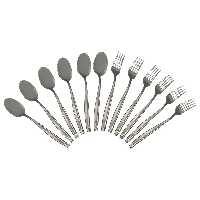 سرویس قاشق و چنگال غذاخوری 12 پارچه کد 4058L