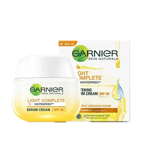 سرم کرمی روشن کننده و ضد لک ویتامین سی گارنیر GARNIER Vitamin C