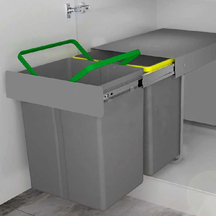 سطل زباله کابینتی مدل پلاتین کد 3633