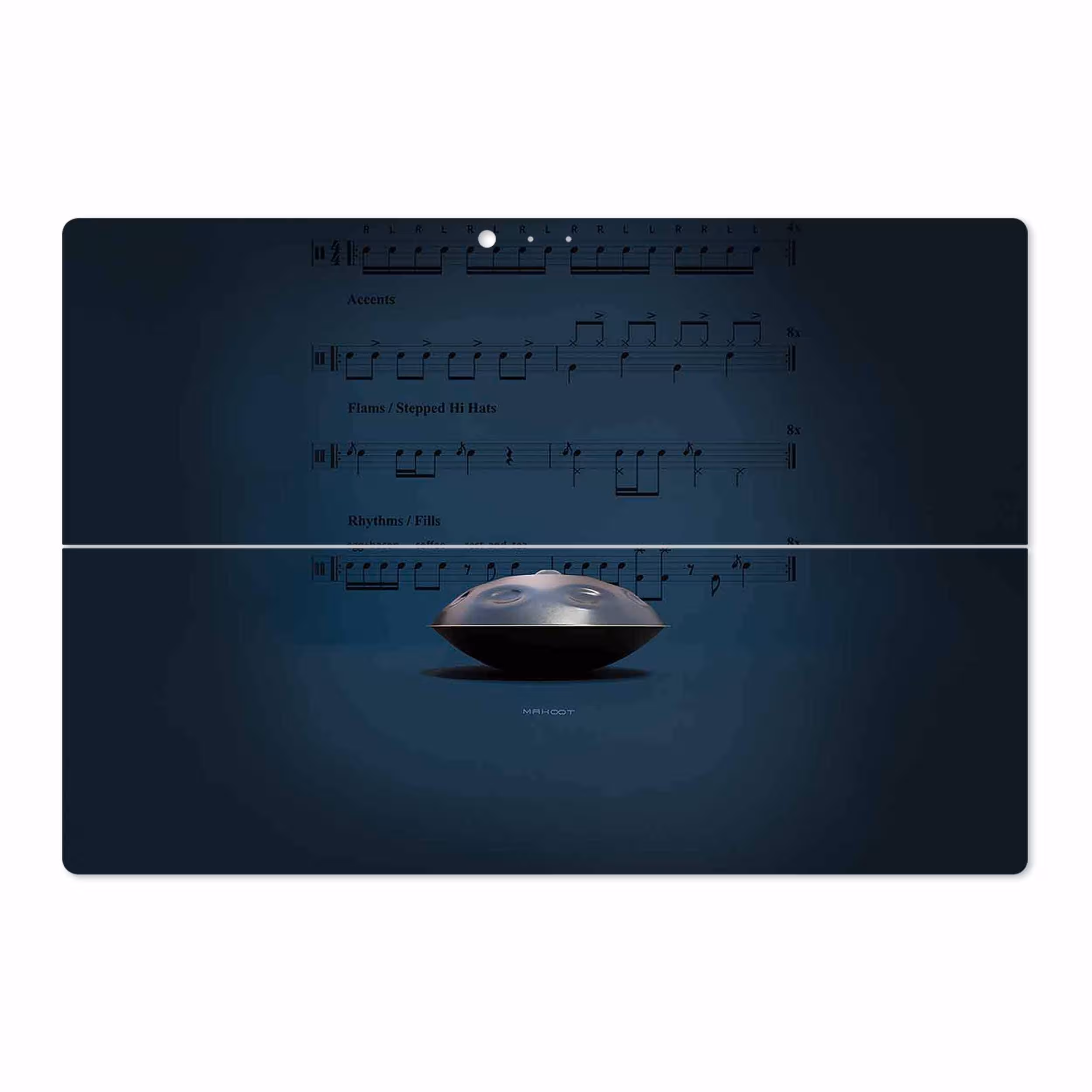 برچسب پوششی ماهوت مدل Hang Instrument مناسب برای تبلت مایکروسافت Surface Pro 3 2014