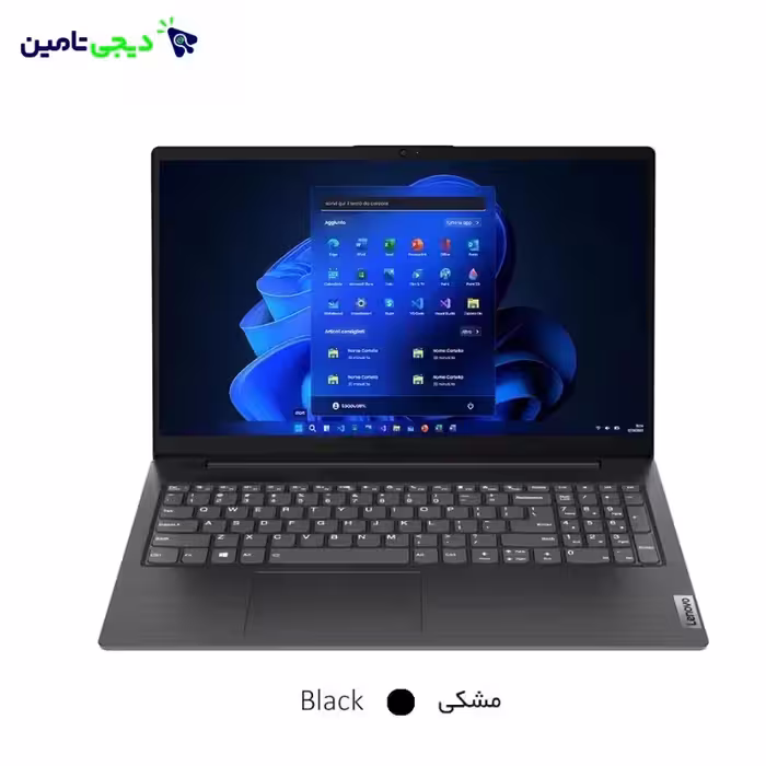 لپ تاپ 15.6 اینچی لنوو مدل V15 با پردازنده Celeron N4500، رم 8GB، حافظه 512GB SSD و گرافیک Intel UHD