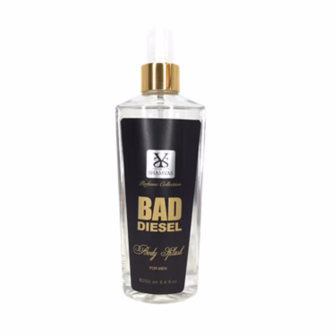 بادی اسپلش مردانه شمیاس مدل BAD DIESEL حجم 250 میلی لیتر