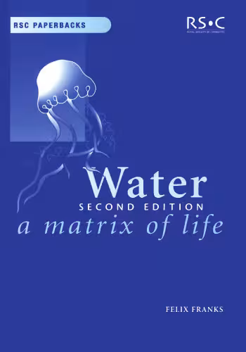 خرید و دانلود نسخه کامل کتاب Water: A matrix of life