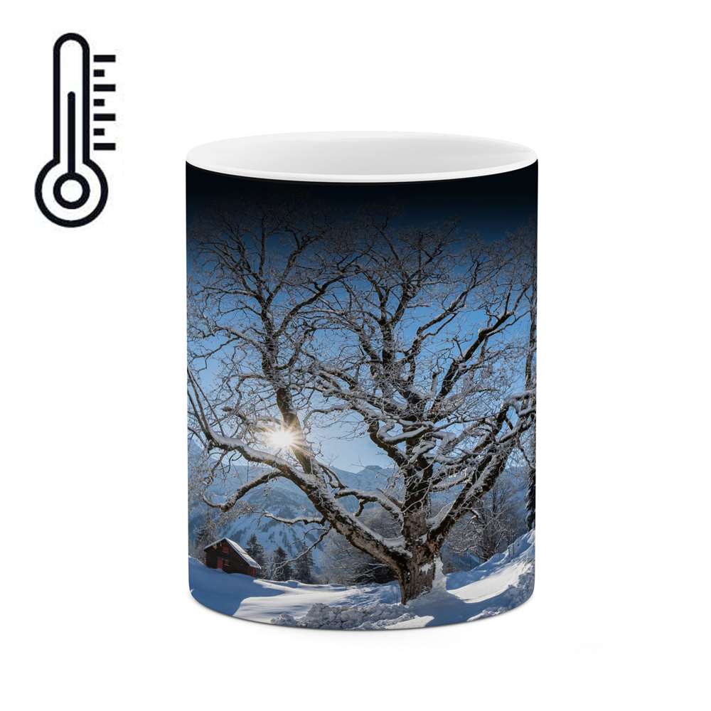 ماگ حرارتی کاکتی طرح منظره مدل mgh17783