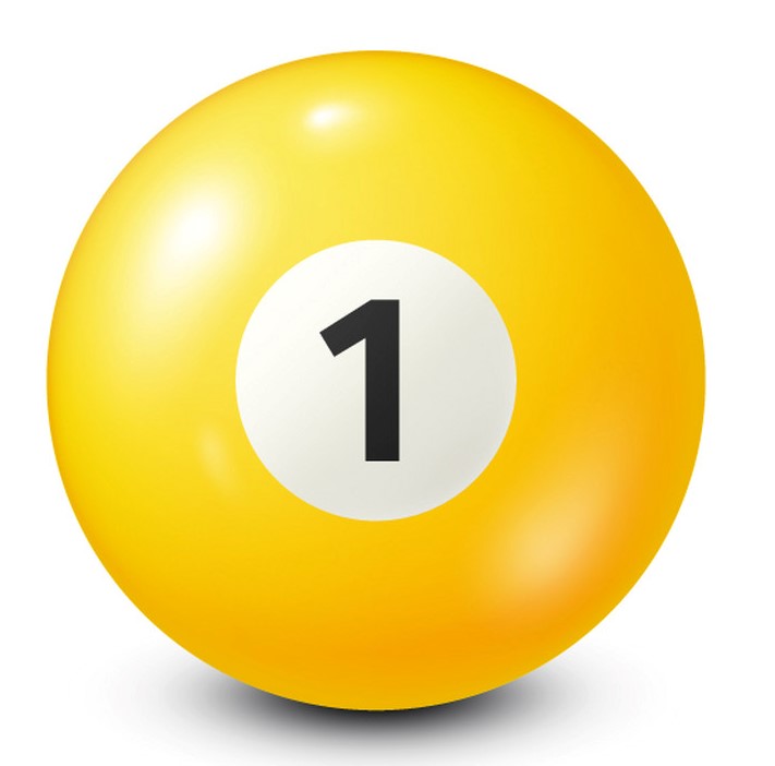 توپ بیلیارد چینی شماره 1