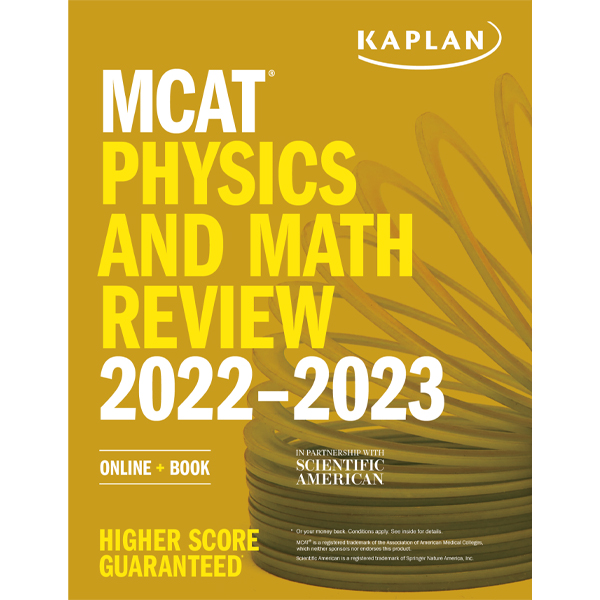 کتاب MCAT Physics And Math Review 2023 اثر جمعی از نویسندگان انتشارات Kaplan