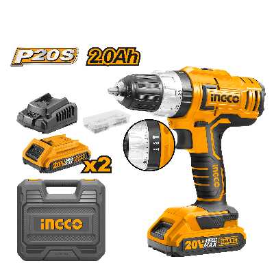 دریل پیچ گوشتی چکشی شارژی اینکو مدل CIDLI20031