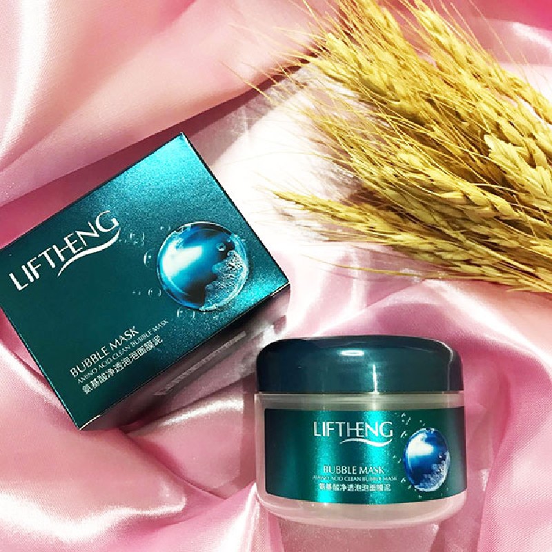 ماسک صورت لیفتینگ bubbleمناسب انواع صورت جهت جوانسازی و بازسازی پوست های کدر و مرده پوست
