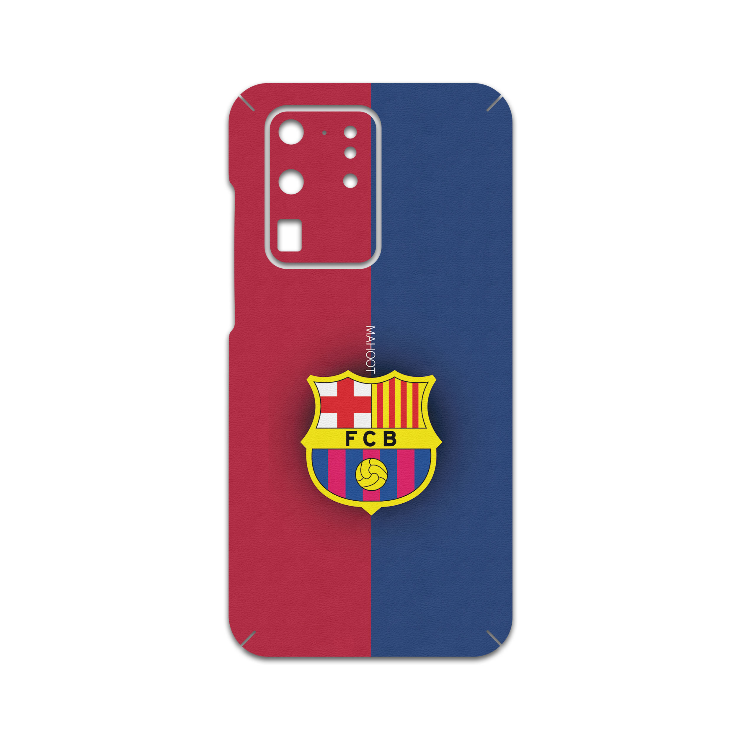 برچسب پوششی ماهوت مدل BARCELONA-FC مناسب برای گوشی موبایل سامسونگ Galaxy S20 Ultra