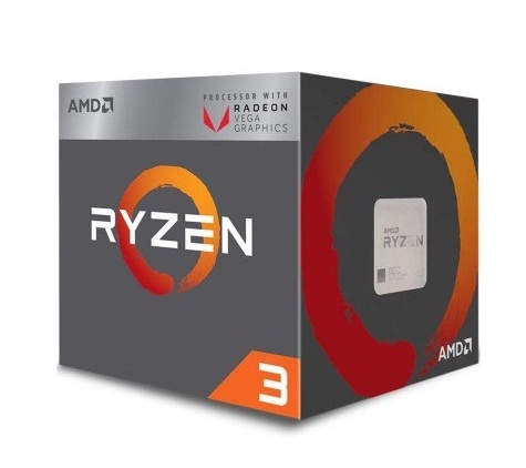 پردازنده CPU ای ام دی باکس مدل Ryzen 3 4300G با سوکت AM4 و فرکانس 3.8 گیگاهرتز